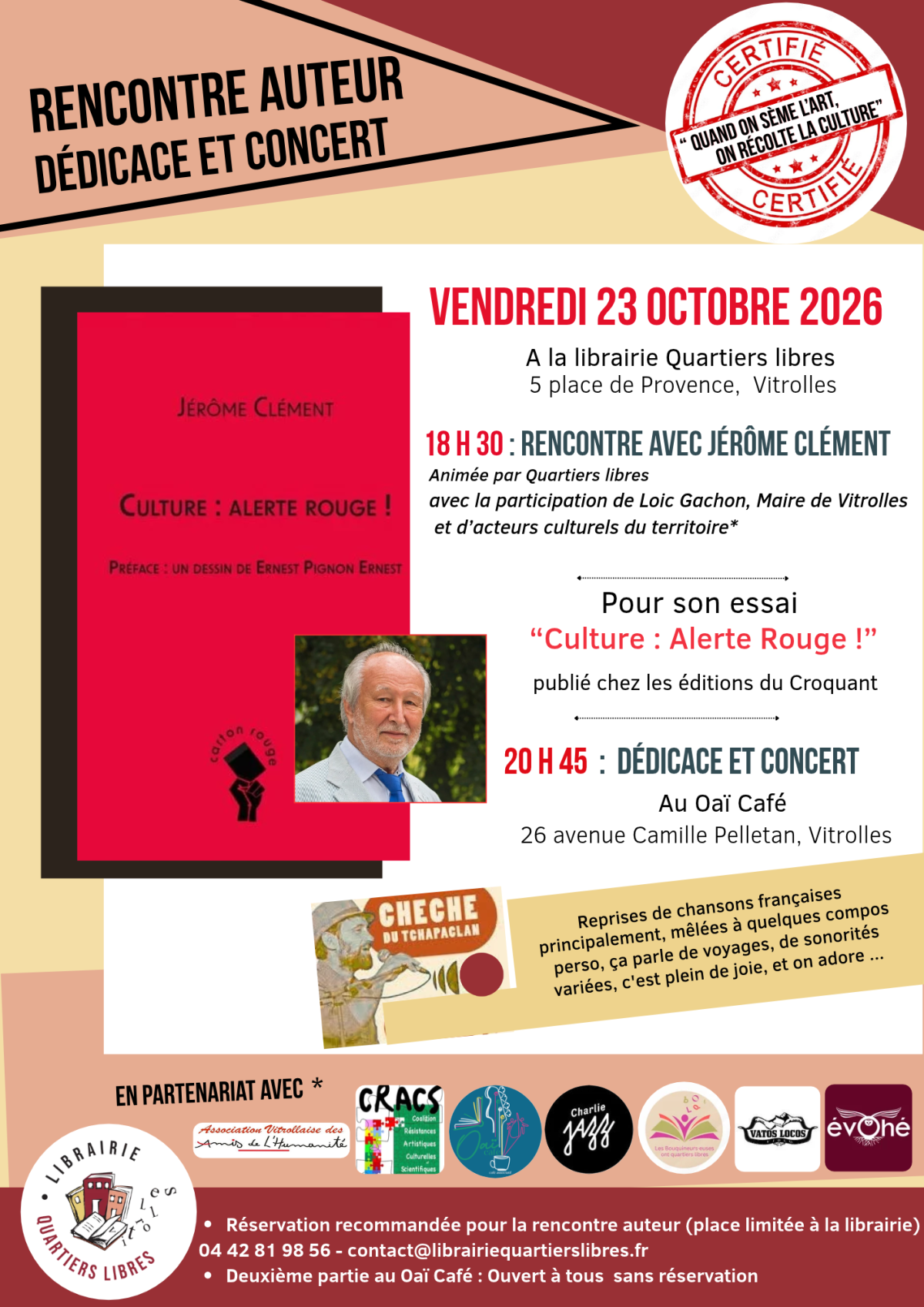Affiche à venir